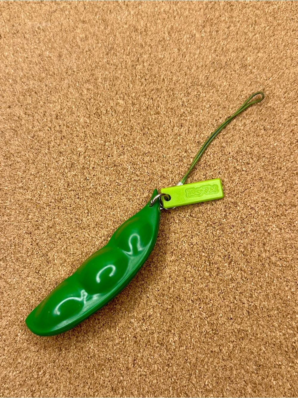 Pea Pod Phone Charm